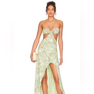 REVOLVE Bandeau Maxi Dress (XS)